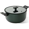 SAMBONET CASSERUOLA ANTIADERENTE Titan Pro Induction 20cm con COPERCHIO
