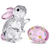SWAROVSKI RABBIT AND EGG IDYLLIA