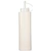 PADERNO FLACONE DOSATORE LT.0,36 BIANCO POLIETILENE