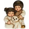 THUN BIMBI GATTO BIANCO PRESEPE CLASSICO