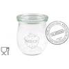 WECK BARATTOLO con COPERCHIO Tulipano 220ml SENZA GUARNIZIONE E MOLLE