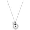 SAGAPO COLLANA Whisper ACCIAIO CUORE