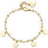 SAGAPO BRACCIALE Elysium ORO PENDENTE CERCHIO