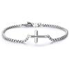SAGAPO BRACCIALE Rouge ACCIAIO CROCE
