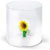 WD LIFESTYLE BICCHIERE BOROSILICATO GIRASOLE