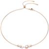 SWAROVSKI COLLANA CONSTELLA BAR WHITE/ROS