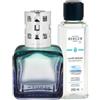 LAMPE BERGER LAMPADA CATALITICA GLACON TURQUOISE/BLEUE + 1 RICARICA 250ml