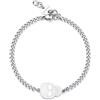 SAGAPO BRACCIALE Rebel ACCIAIO TESCHIO