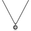 SAGAPO COLLANA Rebel NERO CROCE