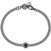 SAGAPO BRACCIALE Snap NERA CRISTALLO NERO