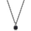 SAGAPO COLLANA Snap NERA CRISTALLO NERO