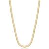 SAGAPO COLLANA Chunky PVD ORO SNAKE