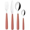 GUZZINI SERVIZIO POSATE 24 Pezzi Pop Terracotta