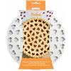 DECORA GRIGLIA DECORA CROSTATA CUORI 30cm Bianco