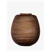 LSA VASO BOULDER EARTH/CHALK H26cm