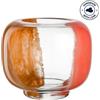 LEONARDO VASO 26cm ORANGE-CREMA CIPRIA DUE