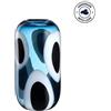 LEONARDO VASO 33cm OCCHI BLU