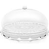 GUZZINI PIATTO TORTA con CAMPANA 34cm Trasparente