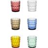 GUZZINI 6 BICCHIERI ACQUA VANITY COLOR