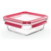 EMSA CONTENITORE QUADRO VETRO Clip & Close 0,80lt.