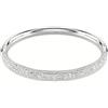 SWAROVSKI BRACCIALE RIGIDO SUBLIMA CRY/RHS M
