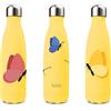 WD LIFESTYLE BOTTIGLIA TERMICA 500ml FARFALLE
