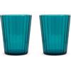 WD LIFESTYLE SET 2 BICCHIERI ACRILICO TURCHESE