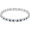 SWAROVSKI BRACCIALE UNA ANGELIC BLU/RHS S