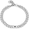 SAGAPO BRACCIALE Monogram ACCIAIO M
