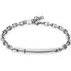 SAGAPO BRACCIALE Proud ACCIAIO CROCE