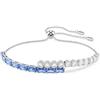 SWAROVSKI BRACELE MATRIX CRASH BLU/RHS M