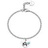 SAGAPO BRACCIALE Be My Family ACCIAIO IT'S A BOY