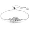 SWAROVSKI BRACCIALE MATRIX KNOT CRY/RHS