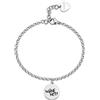 SAGAPO BRACCIALE Be My Family ACCIAIO WINE NOT