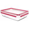 EMSA CONTENITORE RETTANGOLARE VETRO Clip & Close 3,00lt.