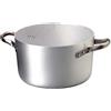FASA CASSERUOLA ALLUMINIO Indeformabile 32cm 12,5lt. Spessore 5mm