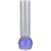 WD LIFESTYLE VASO EFFETTO DIAMANTE VIOLA/GRIGIO 31cm