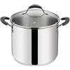 LAGOSTINA PENTOLA C/COPERCHIO Tempra 20cm Acciaio Inox