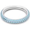 SWAROVSKI SALDI 50 ANELLO STONE AQUA/RHS 60