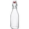 BORMIOLI BOTTIGLIA VETRO TRASPARENTE CON TAPPO SWING 0,25Lt