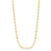 SAGAPO COLLANA Chunky PVD ORO DISCHETTI 60mm
