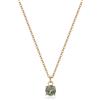 SAGAPO COLLANA Dazzly PVD ORO CRISTALLO VERDE