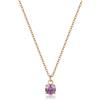 SAGAPO COLLANA Dazzly PVD ORO CRISTALLO LILLA