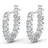 SWAROVSKI ORECCHINI VITTORE MINI HOOP CZWH/RHS 1,5x0,2cm