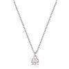 SAGAPO COLLANA Dazzly ACCIAIO CRISTALLO BIANCO