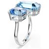 SWAROVSKI ANELLO MILLENIA BLU/RHS 52