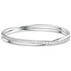 SWAROVSKI BRACCIALE RIGIDO HYPERBOLA CRY/RHS M 5,8x5,2cm