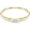 SWAROVSKI BRACCIALE RIGIDO DEXTERA CRE/GOS M
