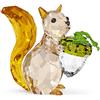 SWAROVSKI SQUIRREL AND ACORN-IDYLLIA