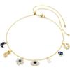 SWAROVSKI CHOKER SYMBOLICA BLU/GOS